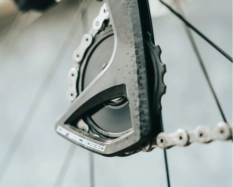 CeramicSpeed OSPW RS Alpha Disc SRAM Red/Force AXS Pulley Wheels Niro Special Edition Black-1