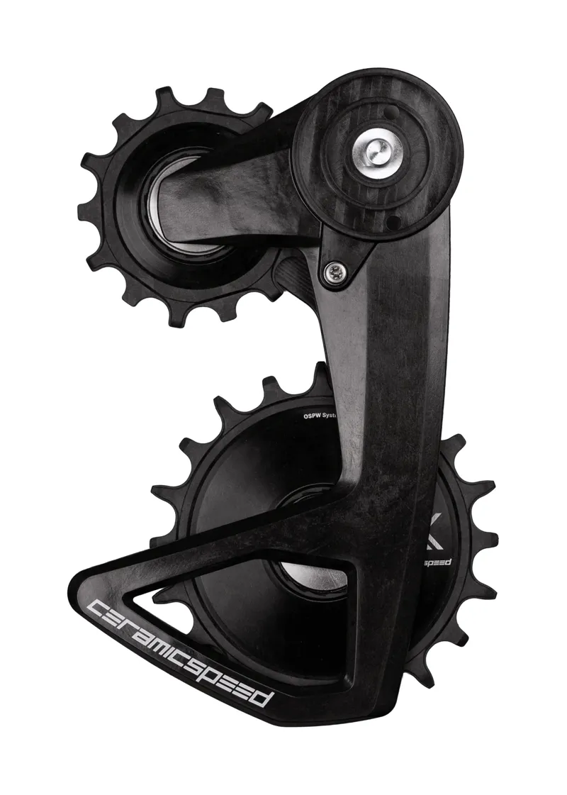 CeramicSpeed OSPW X RS Alpha Disc For Shimano GRX/XTR/XT 12S Di2 Black