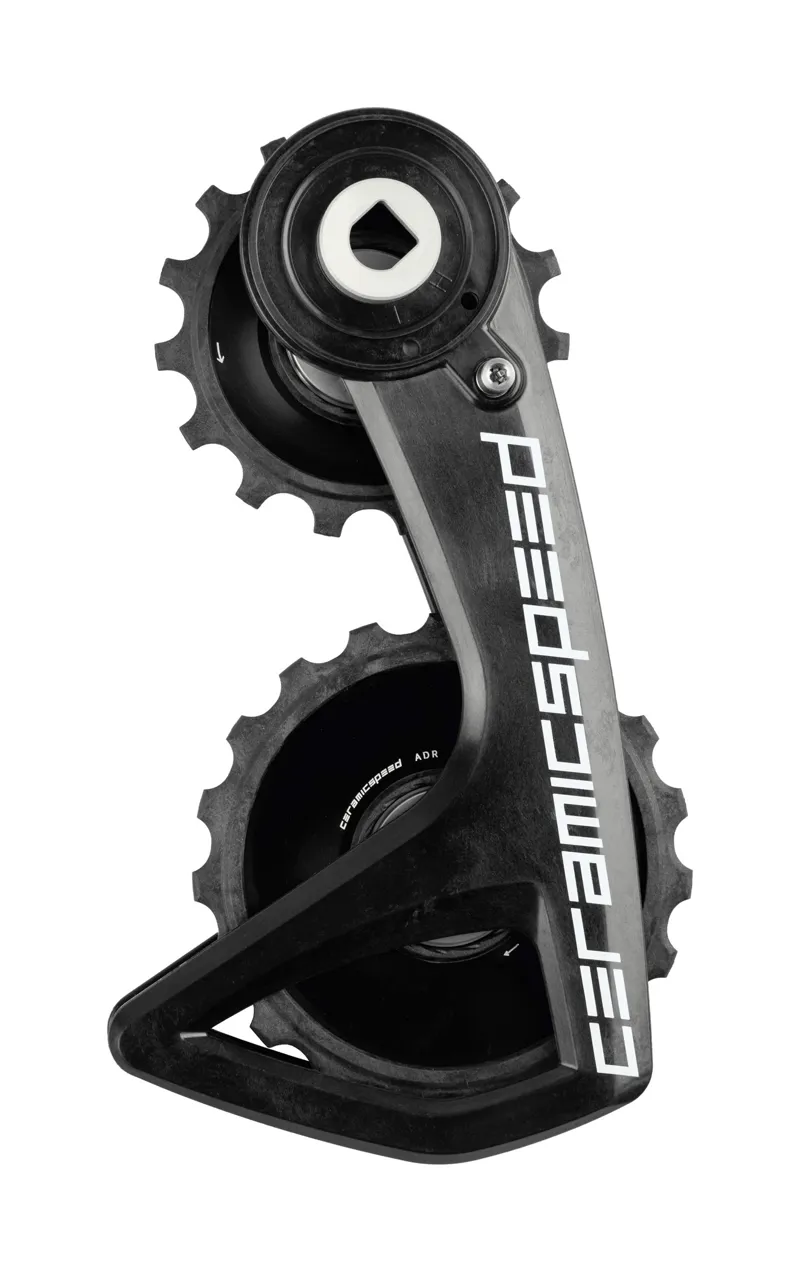 CeramicSpeed OSPW RS Alpha Disc SRAM Red/Force D1 Red E1 AXS Pulley Wheels TEAM V3 Black