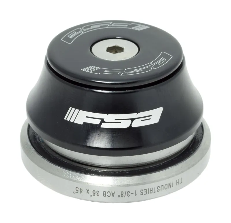 FSA Orbit IS 138 Integrated 1.1/8-1.3/8 Tapered Headset Black