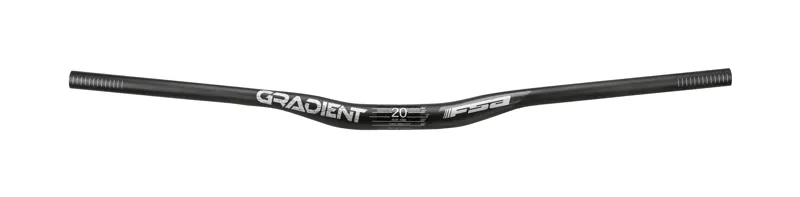 FSA Gradient Carbon Riser MTB Bar 31.8mm Black 800mm