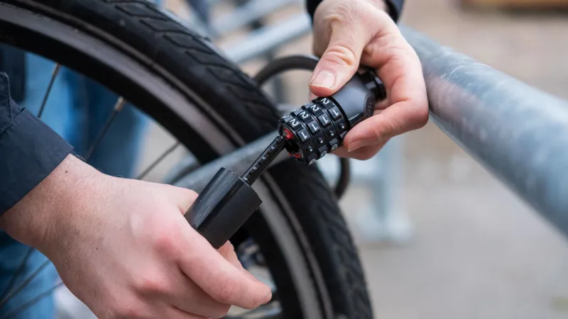 BBB CodeLock Combination Cycle Lock Black BBL-45-2