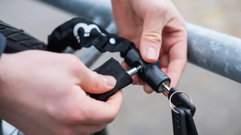 BBB QuickChain Chain Cycle Lock Black BBL-67-2