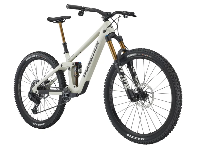 Transition Sentinel V3 Carbon MTB Complete Bike XT Glacier White-1