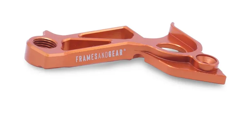 Framesandgear Direct Mount DB Derailleur Hanger For Pinarello F 2025 With Shimano Shifting Orange-5