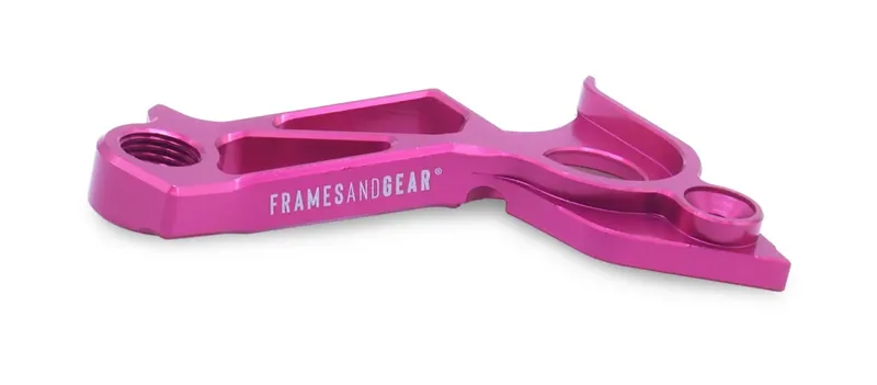 Framesandgear Direct Mount DB Derailleur Hanger For Pinarello F 2025 With Shimano Shifting Pink-4