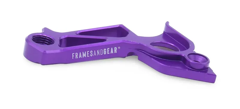 Framesandgear Direct Mount DB Derailleur Hanger For Pinarello F 2025 With Shimano Shifting Purple-2