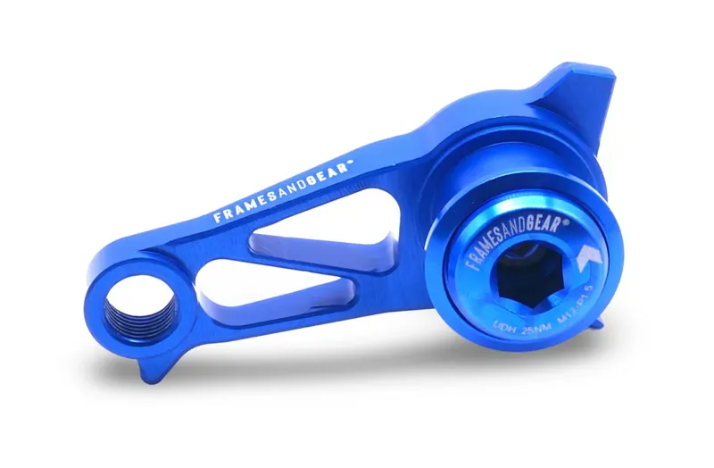 Framesandgear Direct Mount DB Derailleur Hanger For UDH Systems With Shimano Shifting Blue-4
