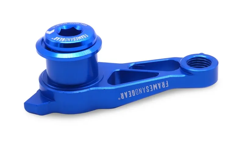Framesandgear Direct Mount DB Derailleur Hanger For UDH Systems With Shimano Shifting Blue-3