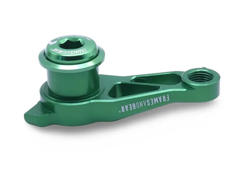 Framesandgear Direct Mount DB Derailleur Hanger For UDH Systems With Shimano Shifting Green-4