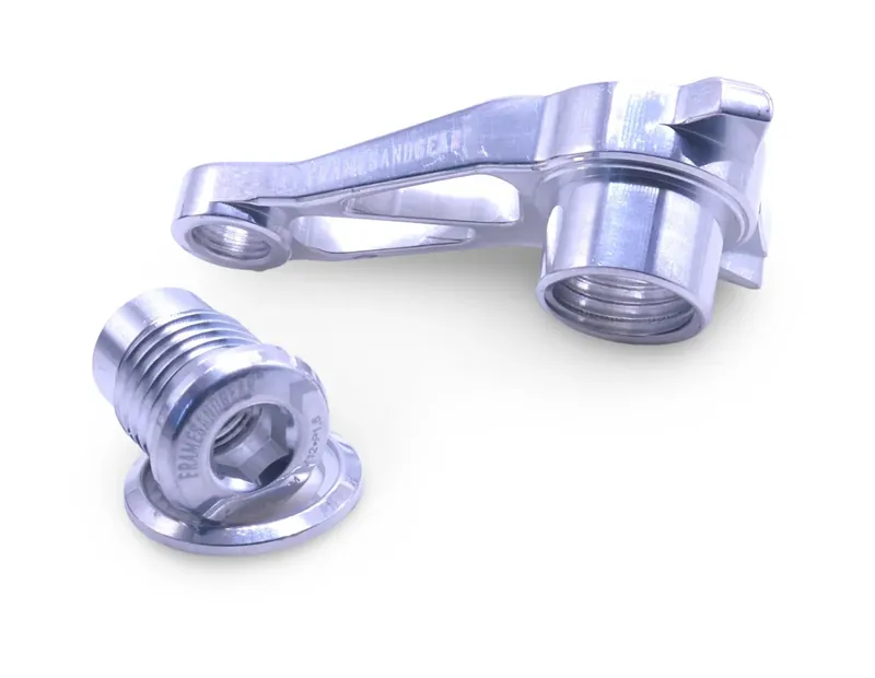 Framesandgear Direct Mount DB Derailleur Hanger For UDH Systems With Shimano Shifting HP Silver-1