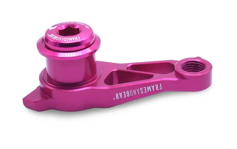 Framesandgear Direct Mount DB Derailleur Hanger For UDH Systems With Shimano Shifting Pink-3
