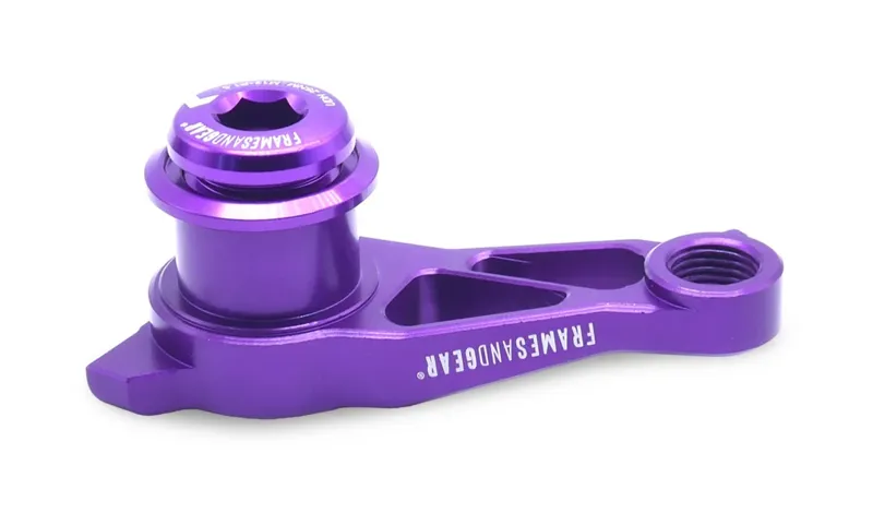 Framesandgear Direct Mount DB Derailleur Hanger For UDH Systems With Shimano Shifting Purple-3