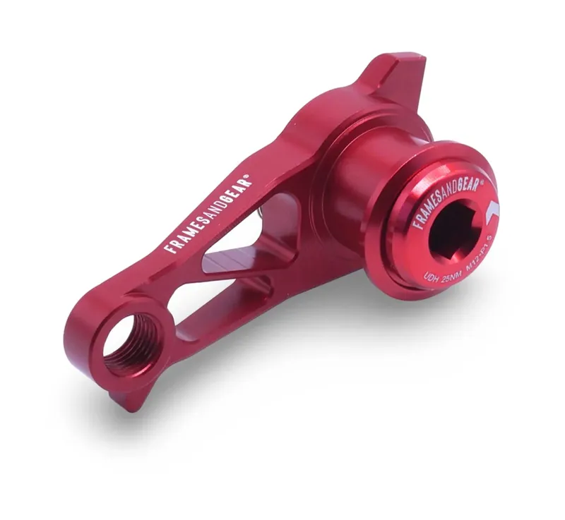 Framesandgear Direct Mount DB Derailleur Hanger For UDH Systems With Shimano Shifting Red