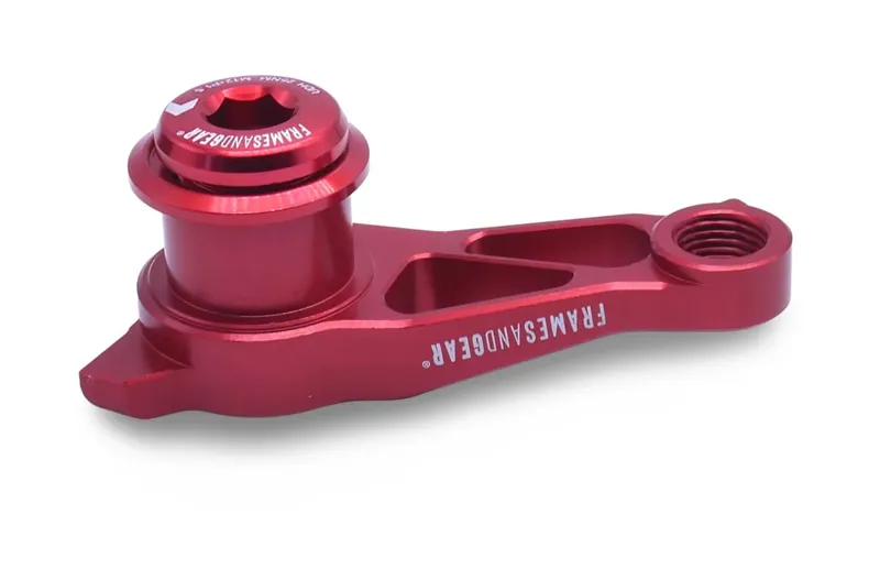 Framesandgear Direct Mount DB Derailleur Hanger For UDH Systems With Shimano Shifting Red-3