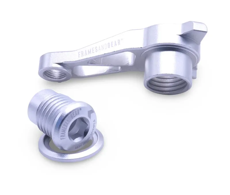 Framesandgear Direct Mount DB Derailleur Hanger For UDH Systems With Shimano Shifting Silver-1