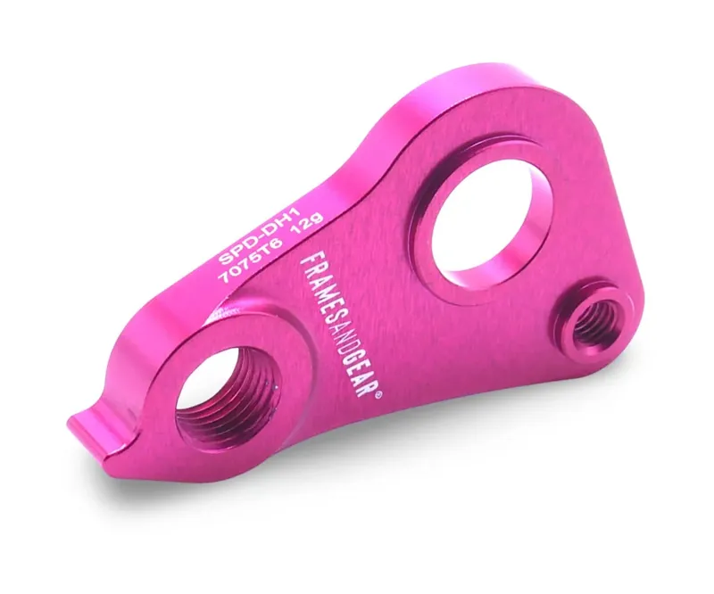 Framesandgear Direct Mount DB Derailleur Hanger For Specialized Tarmac SL8 SL7 SL6 And Aethos SRAM Fitting Pink