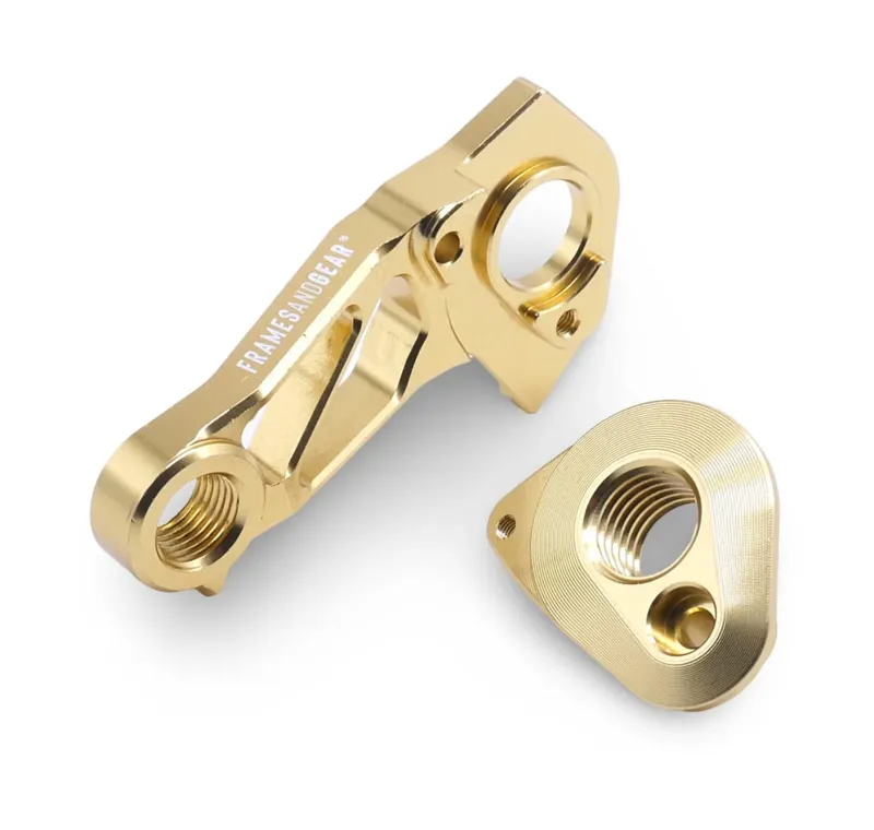 Framesandgear Direct Mount DB Derailleur Hanger For Enve Melee With Shimano Shifting Gold