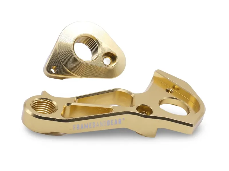 Framesandgear Direct Mount DB Derailleur Hanger For Enve Melee With Shimano Shifting Gold-4