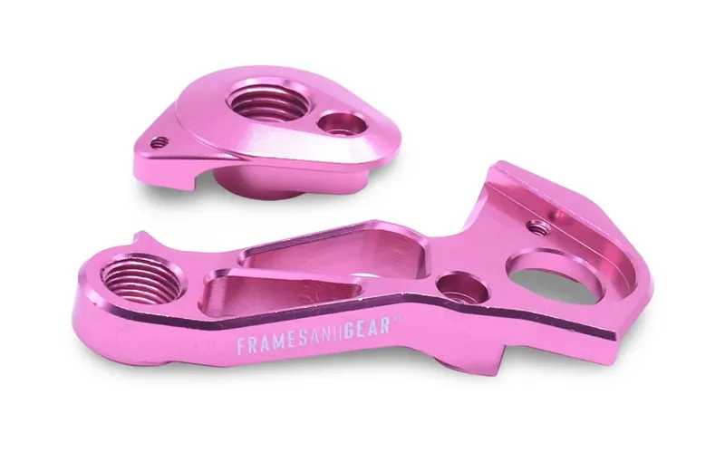 Framesandgear Direct Mount DB Derailleur Hanger For Enve Melee With Shimano Shifting Pink-4
