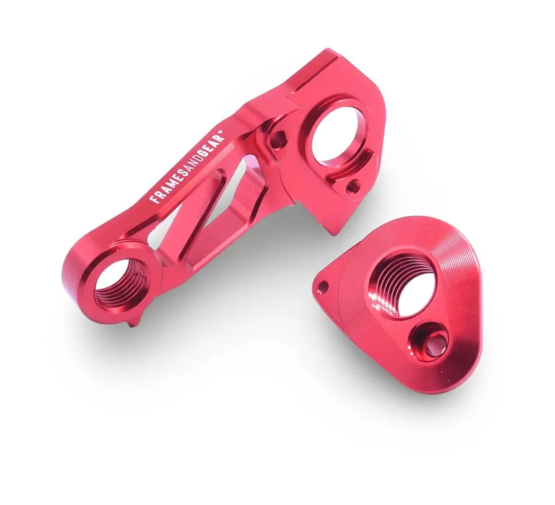 Framesandgear Direct Mount DB Derailleur Hanger For Enve Melee With Shimano Shifting Red