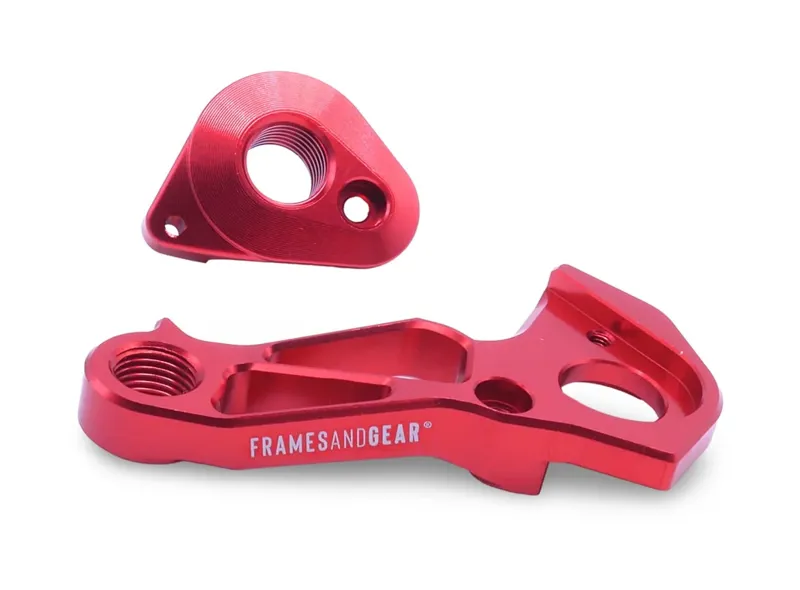 Framesandgear Direct Mount DB Derailleur Hanger For Enve Melee With Shimano Shifting Red-3