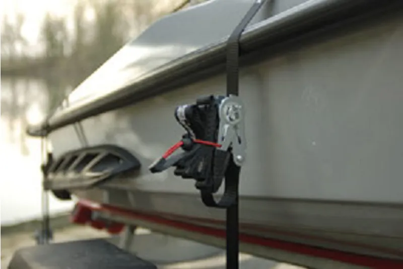 Master Lock Ratchet Tie Down Strap 4250X25mm 3066EURDAT Twin Pack -1