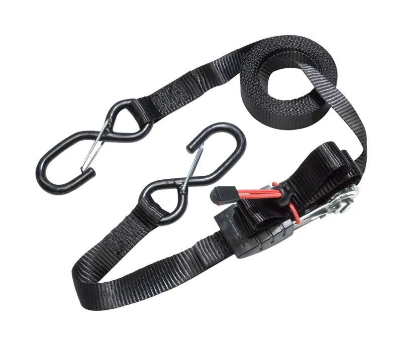 Master Lock Ratchet Tie Down Strap 4250X25mm 3066EURDAT Twin Pack 