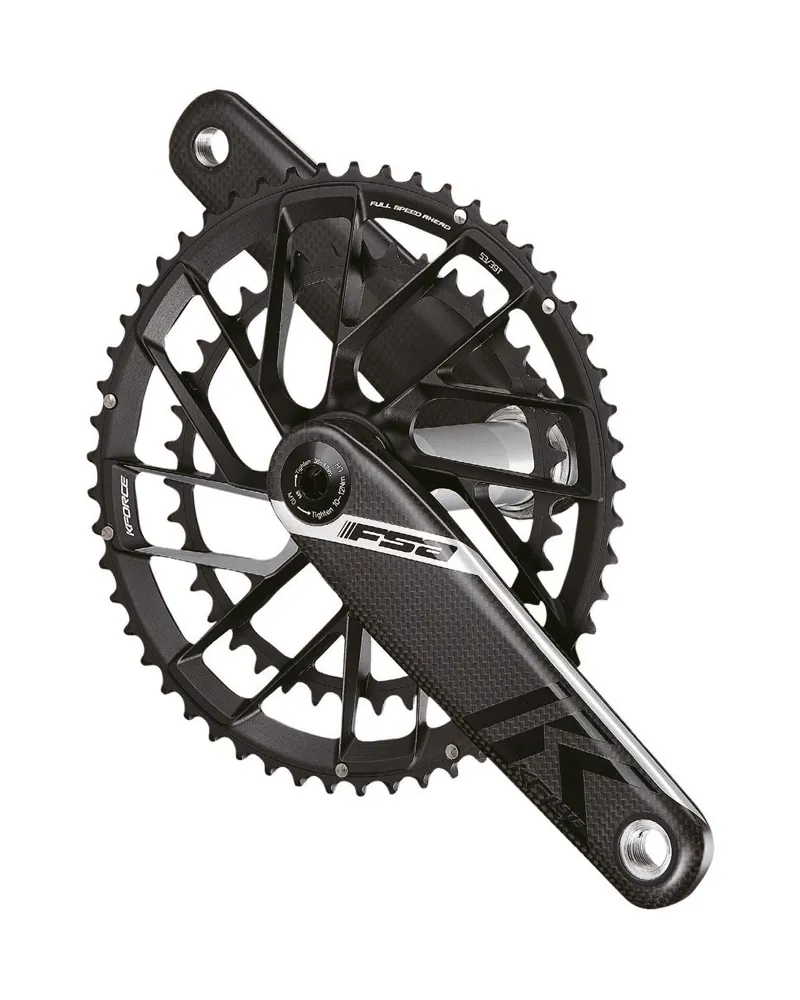 FSA K-Force Team Edition Road Carbon Chainset 2x Sh11 BB386evo 53/39T