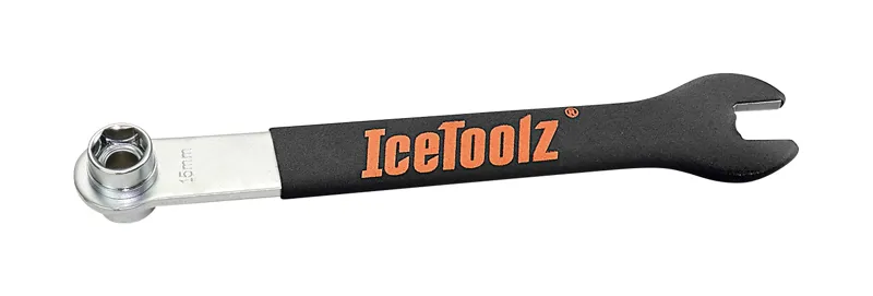 IceToolz 3400 Pedal And Axle Wrench 14 and 15mm
