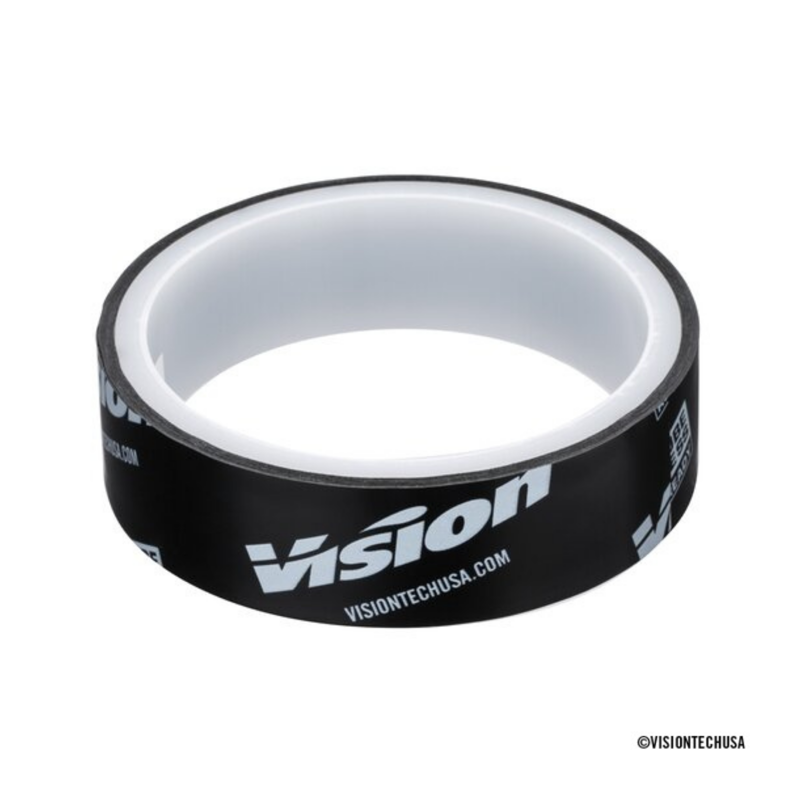 Vision Wheels Tubeless Rim Tape For Road Rims 28mm X 10m I.Channel 21 mm ME438 Black 