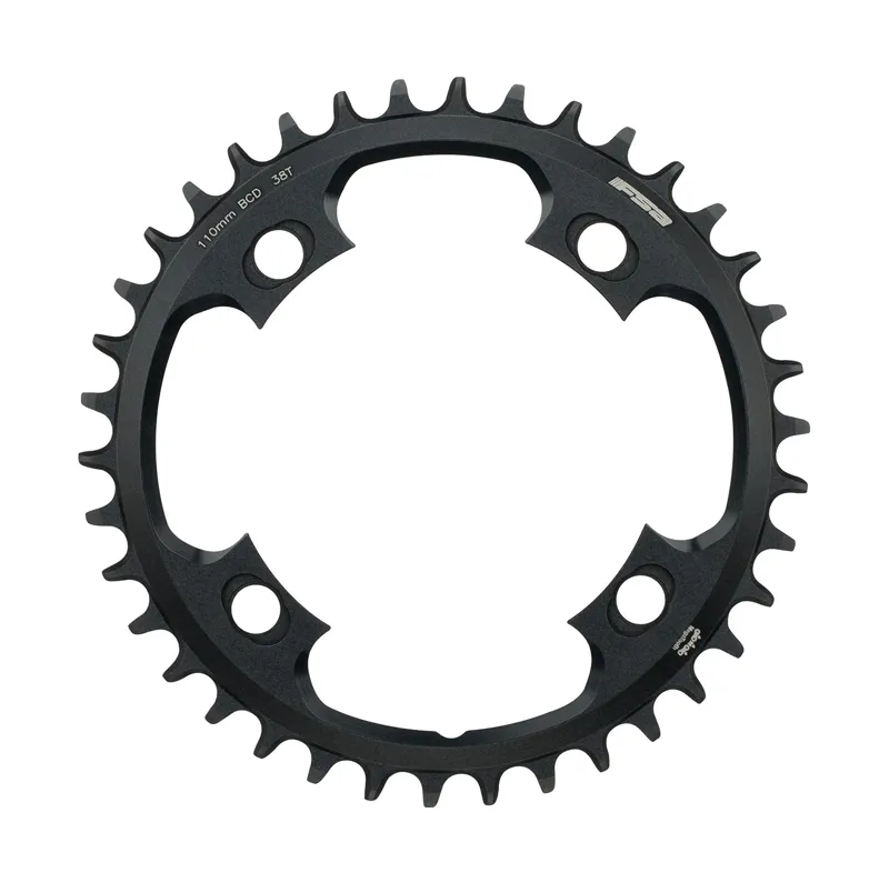 FSA SLK ABS Road 110BCD 1x11 Chainring 4H Black