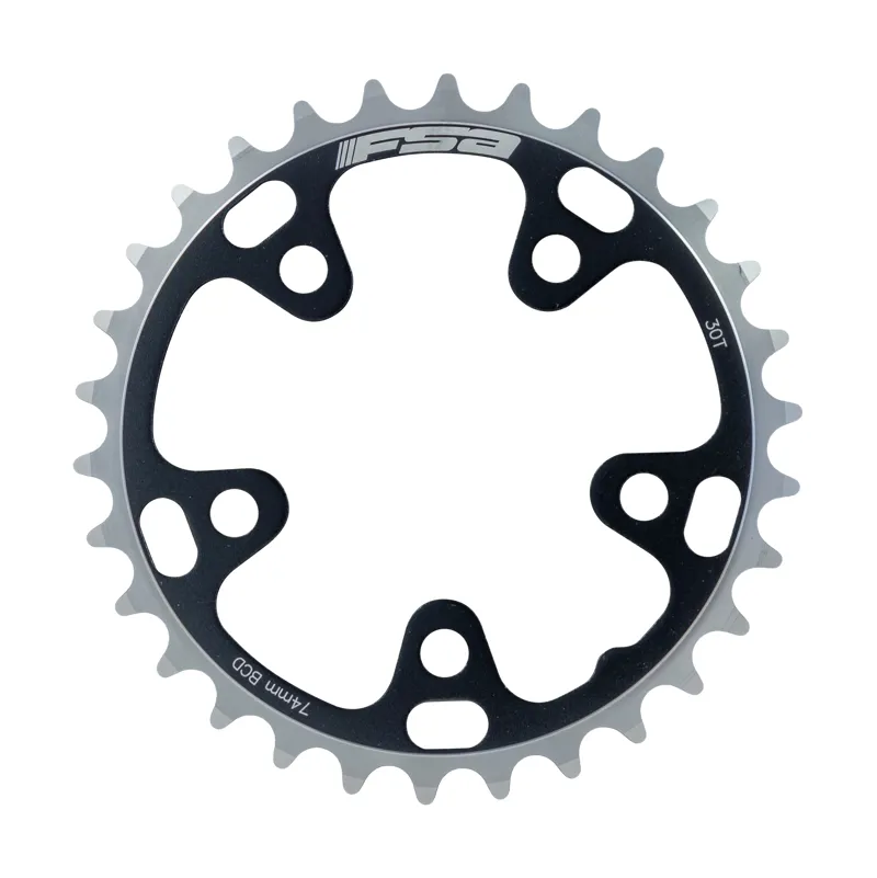 FSA Pro Road 74BCD 30T Triple Chainring 5H Black