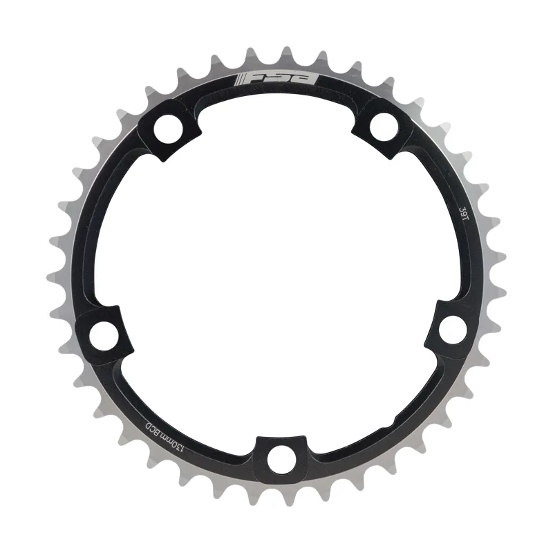 FSA Pro Road 130BCD 2x11 Chainring 39T 5H Black Polished
