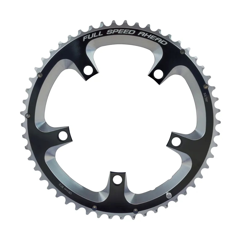FSA Super Road 130BCD 2x11 53T Chainring 5H Black