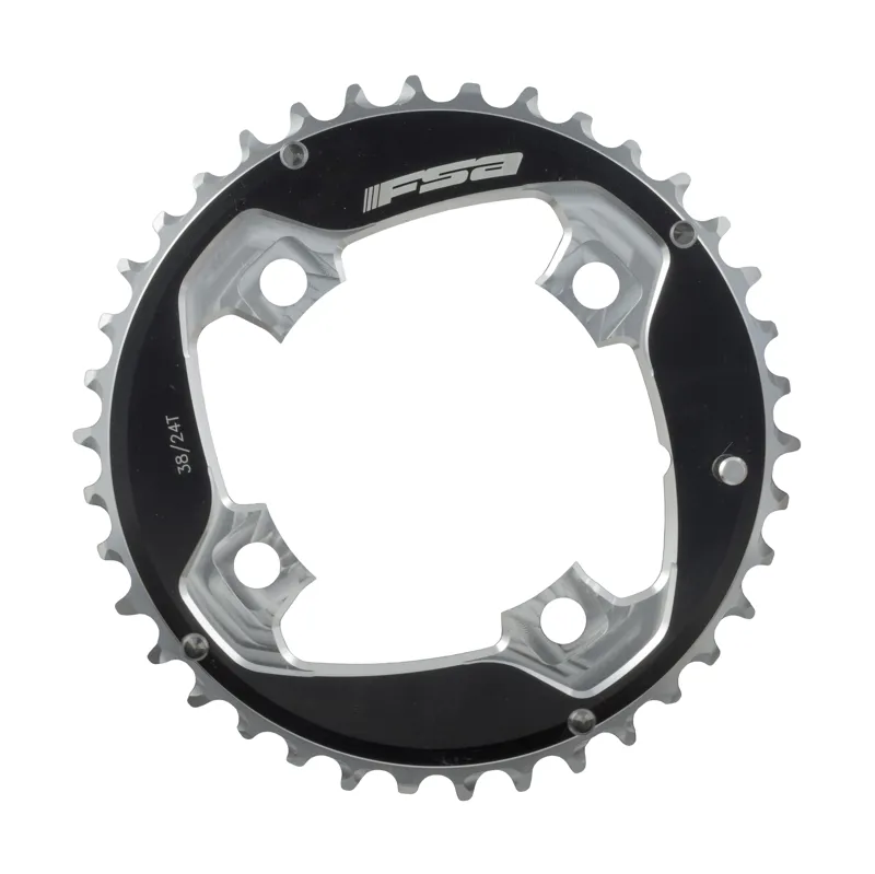 FSA SLK ABS MTB 96BCD 2x11 Chainring 4H Black