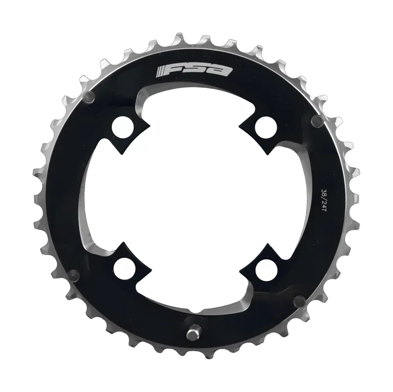 FSA Afterburner Modular MTB Chainring  2x11 96BCD 4H Black Various Sizes