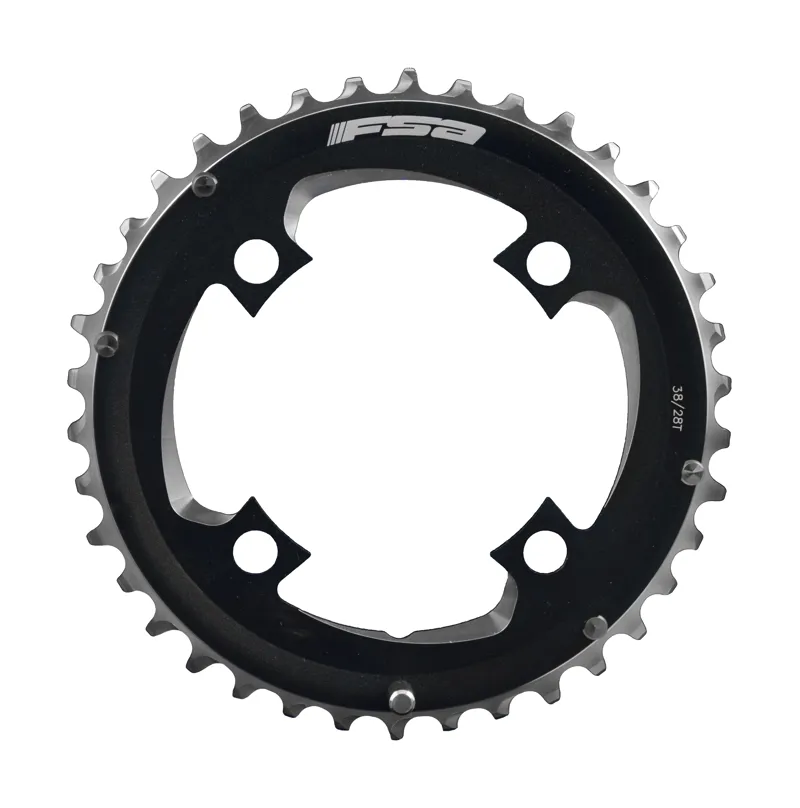 FSA Afterburner Modular MTB Chainring  2x11 96BCD 4H Black Various Sizes-1