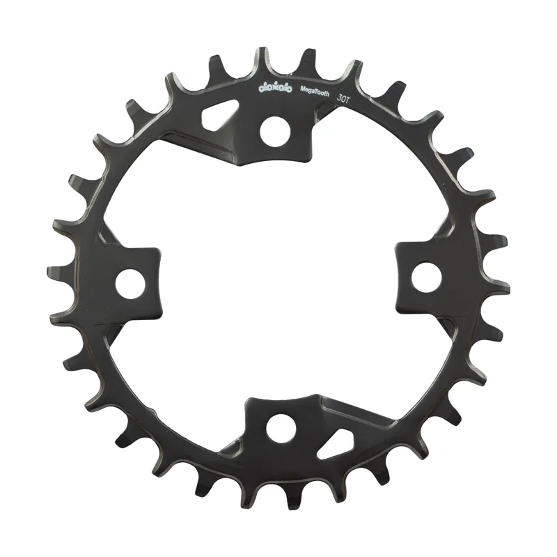 FSA Gamma Pro/Alpha Drive Megatooth 82BCD 1x11 Chainring 4H Black-1