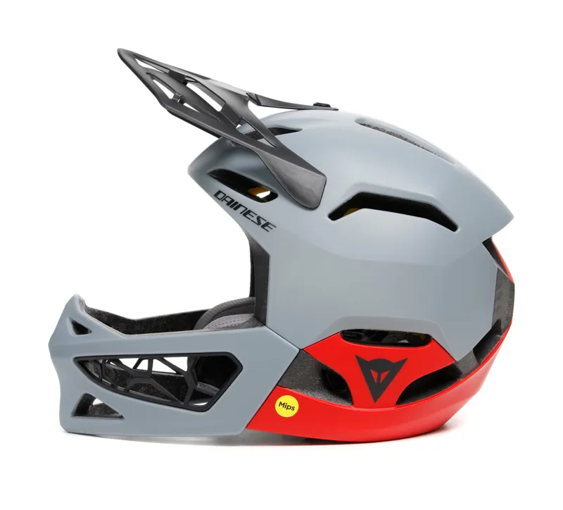 Dainese Linea 01 MIPS Full Face MTB / Enduro Helmet Grey Red S/M M/L L/XL-2