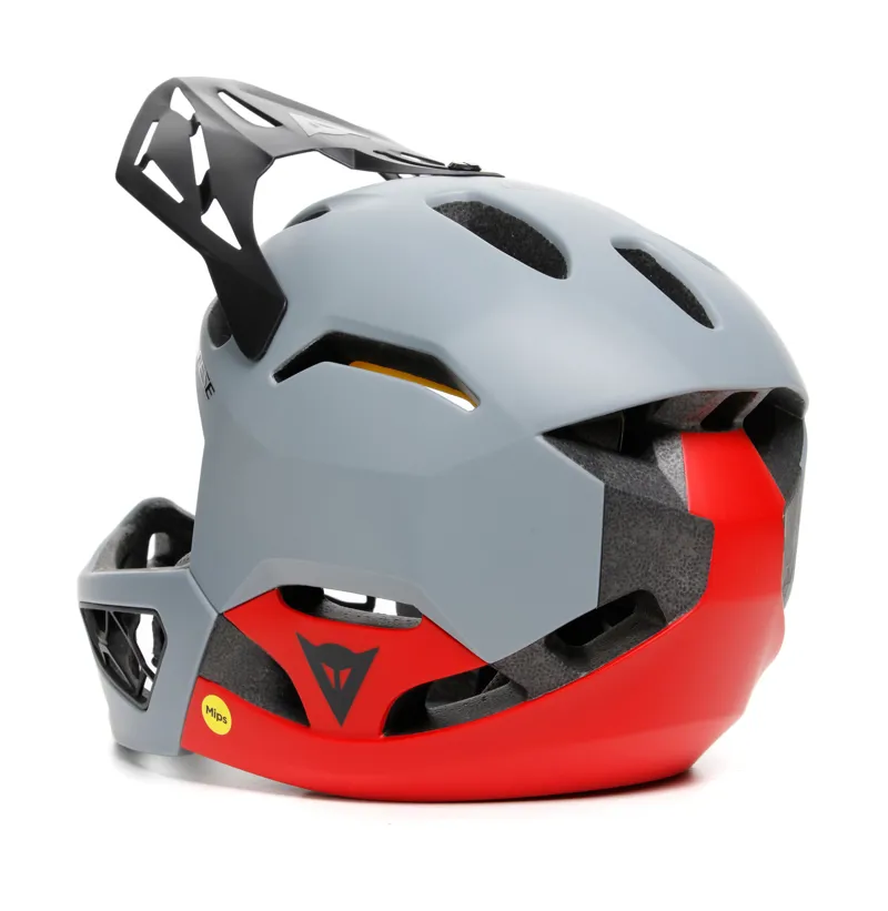 Dainese Linea 01 MIPS Full Face MTB / Enduro Helmet Grey Red S/M M/L L/XL-4