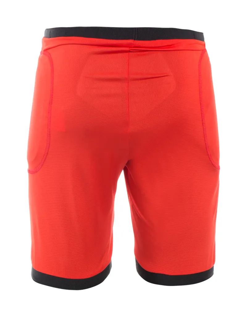 Dainese Scarabeo Junior MTB Safety Shorts Red Black - Body Armour S/M/L-1