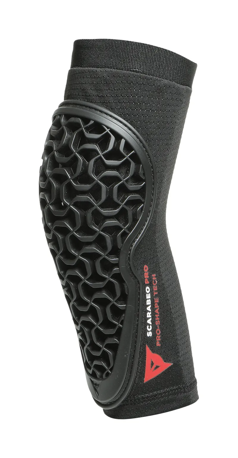 Dainese Scarabeo Pro Junior MTB Elbow Pads Black - Body Armour 