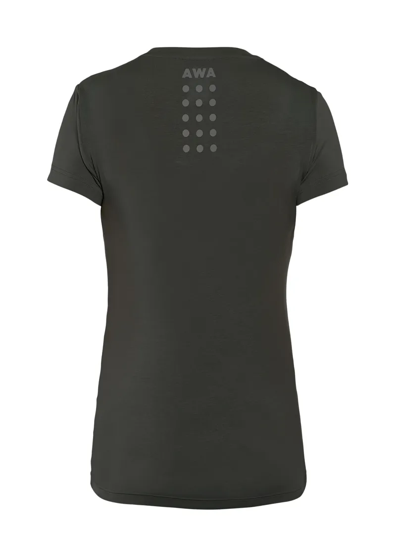 Dainese AWA BLACK Womens Cycling Tee T-Shirt Black Small-1