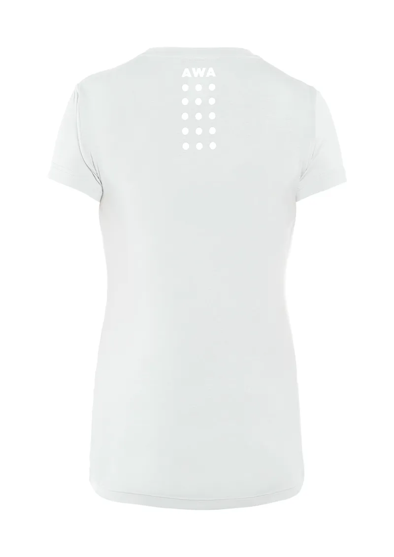 Dainese AWA BLACK Womens Cycling Tee T-Shirt Cool Grey -1