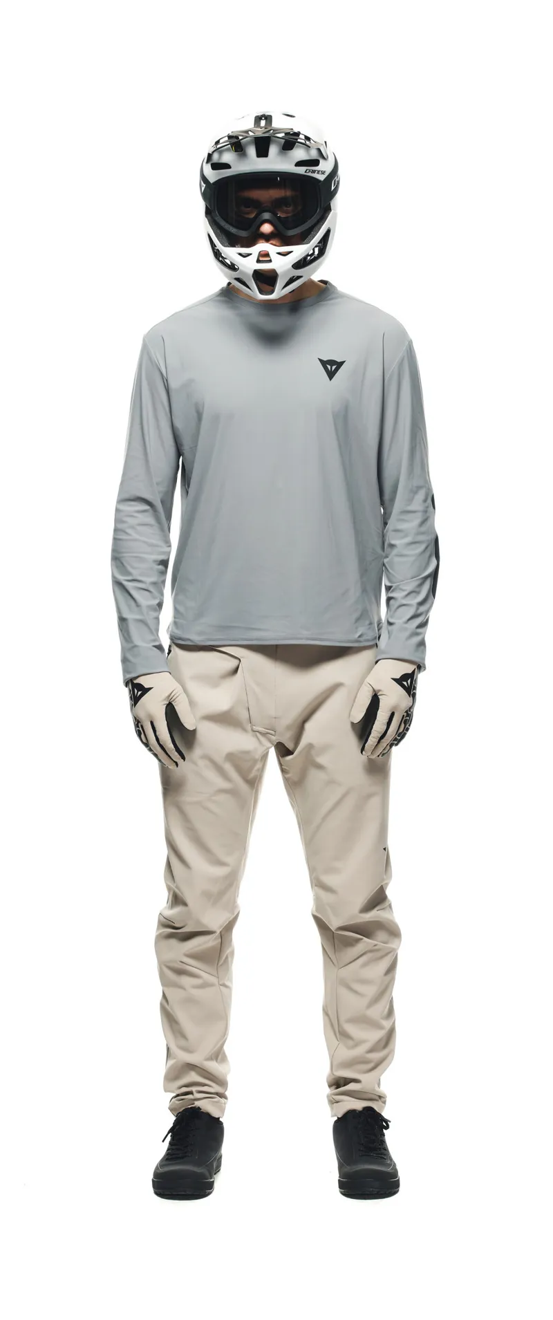 Dainese HGR  Long Sleeve MTB Cycling Jersey Grey-4
