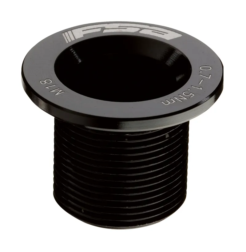 FSA MegaExo  M18 Crank Bolt Black ML-140