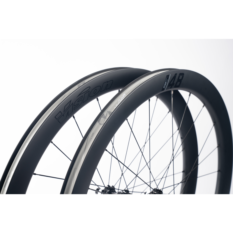 Vision SC 48 i25 Service Course Disc Carbon Road Gravel Wheelset tubeless ready-2