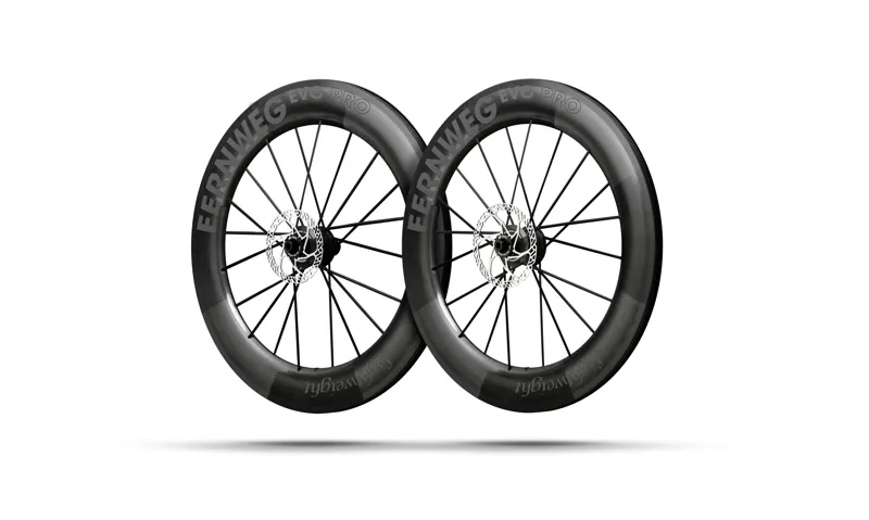 Lightweight Wheels Fernweg 85 Evo Pro SE Carbon Road Disc Brake Rear Wheel TI Black Tubeless Ready-1