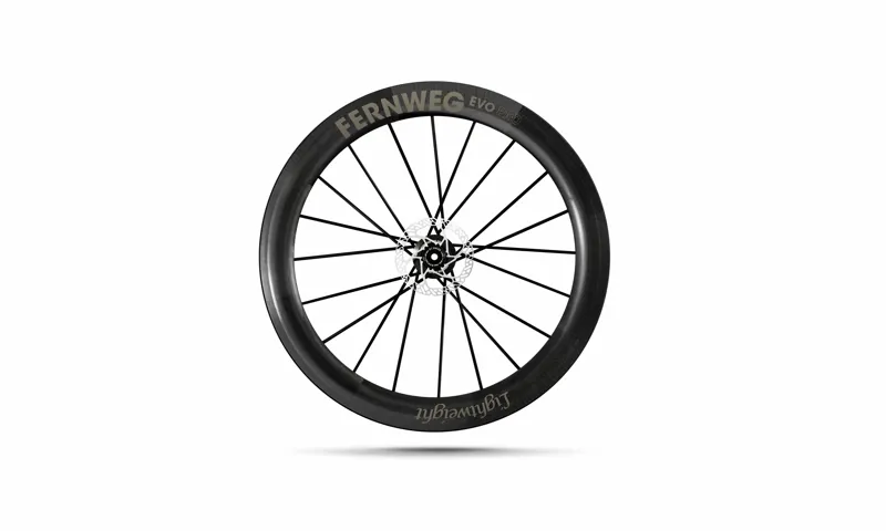 Lightweight Wheels Fernweg 63 Evo Pro SE Carbon Road Disc Brake Rear Wheel TI Tubeless Ready-2